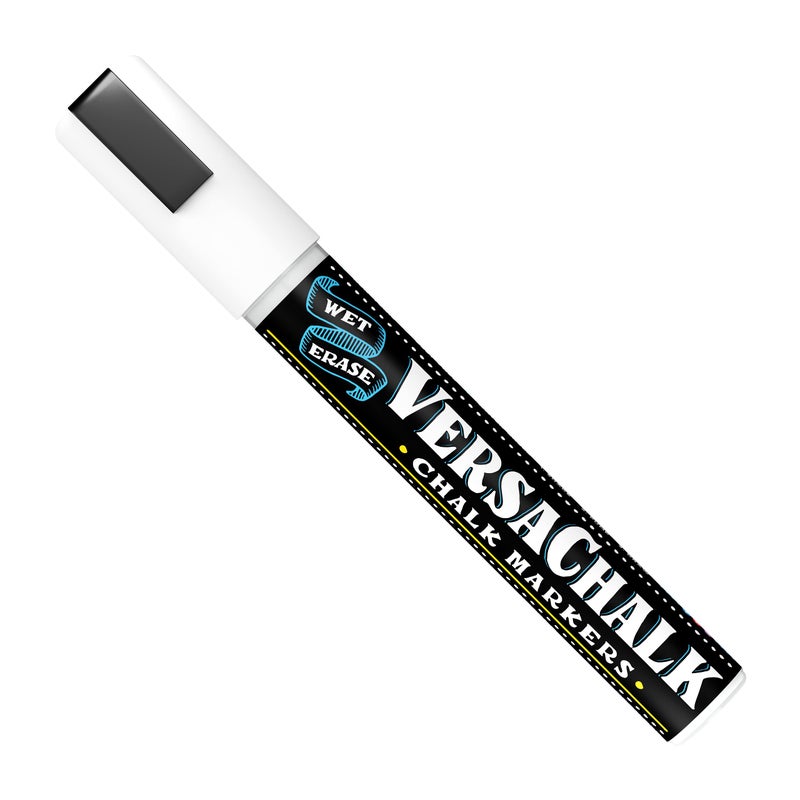VersaChalk White Chalk Markers - 5mm Tip - Image 1